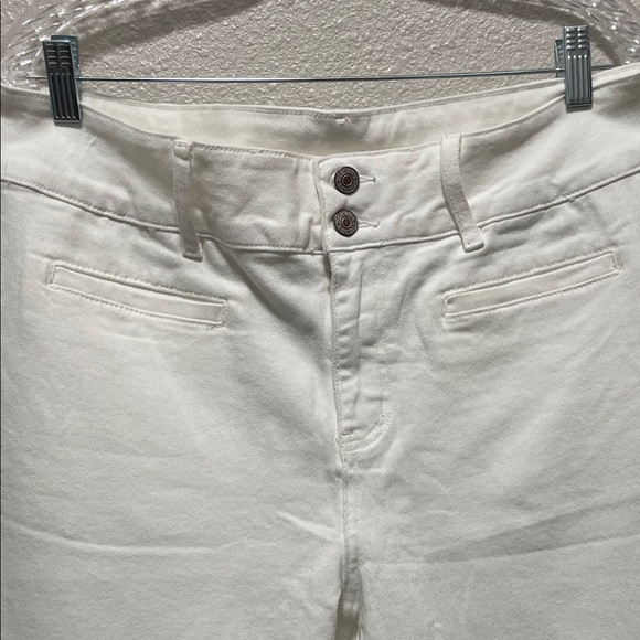 Sidefeel White high-waisted wide-leg jeans - Picture 2 of 6